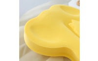 Baby Bath Sponge Contoured Bath Sponge with Bear Shape Baby Bathtub Cushion Foam Thick for Babies