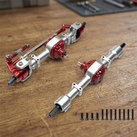 RC Car Axle Set Metal RC Axle with Steel Gears Upgraded for Hobbyists