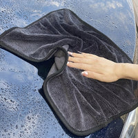 Twisted Weave Microfiber Towel Car Drying Towel, Thickened Microfibre Cloth for Car Washing, High Absorbency Detailing