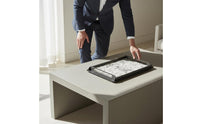 Decorative Tray Soft Texture rectangle Tray Decor Multi-Use Storage for Living Room, Coffee Table, Sales Office