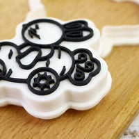 Easter Cookie Food Grade Easter Cookie Set Easy to Use Fondant Press Press for Crafters, Holiday Celebrations, Family Gathering