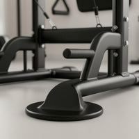 Multi Exercise Station Triangular Grip Handles Pull up Station Freestanding Standalone Standing Pull up Bar