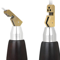 2 Pieces Piano Hammer Voicing Tool Rust Resistant Piano Hammer Needling Tool Musical Instrument Accessory Lightweight Portable
