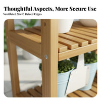 Tiered Plant Stand Indoor & outsidedoor Use Display display-space Saving for Gardeners