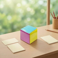 Fabrics  Cube with Card Pockets Educational Educational Cube with Card Pockets Lightweight Pocket Dice for Classroom