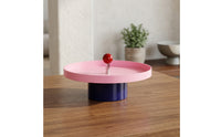 Elevated Pedestal Display Tray Compact Jewelry Tray with Pedestal Modern Organizer Chic for Bedside Table