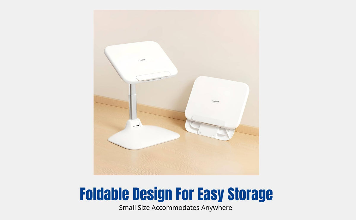 Children's Bedside Book Stand, Adjustable Foldable Book Holder, Floor Sofa Desktop Picture Book Table