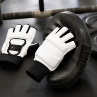 Taekwondo Half-Finger Hand and Foot Protector Set for Kids and Adults