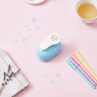 Flower Shape Punch Cute Design Star Shape Punch Springeffortless Craft Tool for Paper Crafts, Card Making