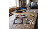 Steering Wheel Mounting Kit with Fittings High-Strength Boat Steering Linkage Set Quick-Join