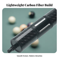 Telescopic Cue Extender Improved Reach Pool Cue Extender Carbon Fiber Billiard Extension Lightweight Billiards Stick Extension
