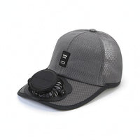 Solar Fan Hat UPF50plus Rechargeable Fan Cap Cooling Baseball Cap Breathable for Gardeners, Yard Work, Fishing