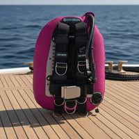 Streamlined Back-Inflation BCD Streamlined Scuba Harness with Bladder Adjustable Gear Long-Lasting for Recreational Divers