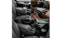 Rear Seat Cup Holder Assembly Replacement Armrest Cup Holder with Pull Handle Auto Part Easy Install Car Accessory Smooth