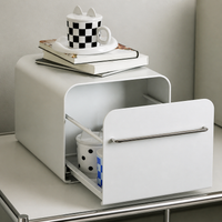 Small Pull Out Drawers for Cabinets, Carbon Steel Drawer Organiser, Kitchen Storage Drawers, Surface Mount Pantry Organiser