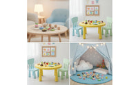 12 Pieces Toy Tray with Sweets Painted Pretend Dessert Set Play Dessert Set Bright Sweet Treats Toys Sturdy for Children