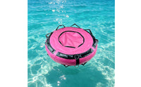 Inflatable marker with Handles Brightly Colored Freediving marker with D-Rings Visible Inflatable Dive marker for Swimming Exercises