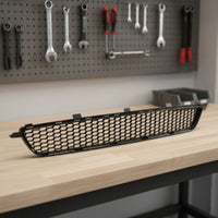 Front Bumper Lower Grille Mesh OEM Replacement Front Lower Bumper Mesh Grille Insert Direct Fit Plug-and-Play for DIY Mechanics