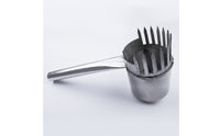 Stainless Steel Fruit Picker with Metal Cup Toothed Fruit Picker Rust-Resistant Tool Manual for Harvesting