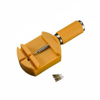 Watch Repair Tool Set Multi-Functional Timepiece Connector Remover Kit Adjustable Base for DIY Enthusiasts