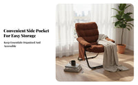 Back Support Foldable Padded Recliner Space-Saving Adjustable Backrest Cushion Lightweight Floor Chair Breathable for Young Adults, Meditators, Bedroom, Dorm Room, Reading Nook, Home Office