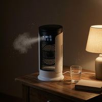 Misting Desk Fan Timer USB Desk Fan ABS
