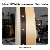 Goatskin Head Bodhran Drum Handheld Irish Bodhran Includes Beater Stick Percussion Instrument Rich, Full Sound for Musicians, Performers, Music Students, Live Performances, Practice Sessions, Social Gatherings, Studio Recording