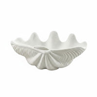 Modern Minimalist Clam Shell Bowl Artistic Design Seashell Decorative Bowl Realistic Look for Hotel, Guesthouse, Living Room