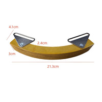 Snare Drum Rimshots Solid Maple Snare Drum Rims Riser Block for Drummers, Percussionists, Audio Production Studio