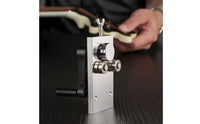 Fret Bender with Crank Handle Accurate Fretwire Bender Time-Saving Fret Wire Bending Tool for Guitar Technicians, Luthier Workshop