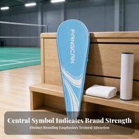 Structured Badminton Racket Bag Shielded Teardrop Badminton Bag for Carrying Rackets