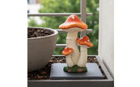 Realistic Design Simulation Fungus Statue Weather Resistant Large Fungus Garden Decor Handmade Outdoor Decoration for Yard, Patio, Balcony