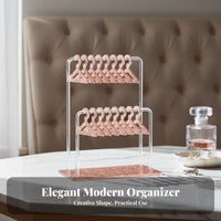 Hanger Design Earring Stand Untwist-Untangled Storage Hanger Earring Rack Miniature Closet Jewelry Holder Large Capacity Easy