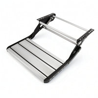 Manual RV Step Aluminum Retractable Rv Step Heavy-Duty for Recreational Vehicle, Motorhome