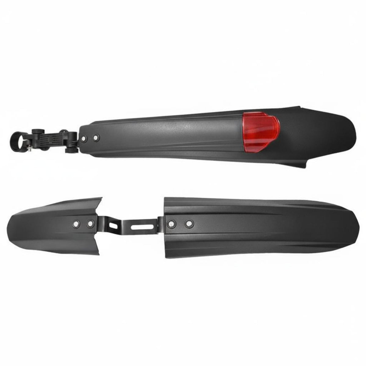 2 Pieces Universal Cycle Fenders Wide Design Front and Rear Mudguard Set Front and Rear Cycle Spray Guards High Toughness