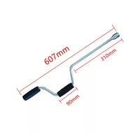 2 Pieces Heavy Duty Vehicle Stabilizer Support Wide Base Design Vehicle Stabilizer Stand Sturdy Construction Recreational Vehicle Leveling Support for Camping, Campsite
