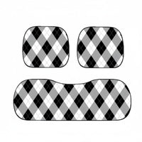 Cute Puppy Design Cartoon Dog Car Seat Cover Set Universal Fit Vehicle Upholstery Guard year-round Automotive Interior Accessory Breathable for motorists, Families, Pet Owners, rstand outine Commuting, trip Trips
