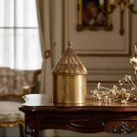 Brass Box with Lid Decorative Brass Engraved for Decorators