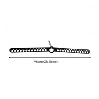 8 Mm Thick Lat Pulldown Handle Black Seated Row Handle Metal Neutral Grip Lat Pulldown Bar Perforated