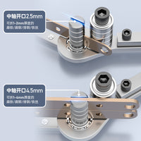 Manual Flat Iron Bending Machine for Copper Busbar, Steel Plate, Copper Plate, Wire, and Flat Steel - 90 Degree Angle