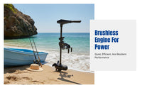 Brushless Electric Outboard Motor for Inflatable Boat, Boat Accessory