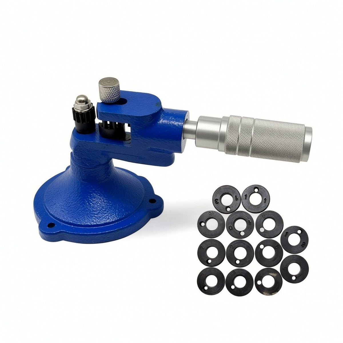 Rings Stretcher with Discs Hand Operated Rings Stretcher Rotating for Workbenches