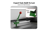 Multi-Vehicle Use Manual Tire Spreader Long-Lasting Tire Expander Tool High-Strength for Mechanics, Garage, Workshop