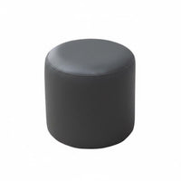 Faux Leather Surface Upholstered Pouffe Padded Seat Upholstered Footrest Multifunctional Low Stool Multi-Purpose for Children, Families, Homeowners, Living Room, Entryway, Bedroom, Home fromice