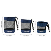 Golf Ball Net Bag Quick Dry Golf Ball Storage Area Saving Mesh Storage Sack for Golfers