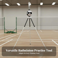 Foldable Badminton Serving Machine Twofold Power Supply Automatic Badminton Serving Machine USB Powered for Coaches, Kids, Home, Gymnasium