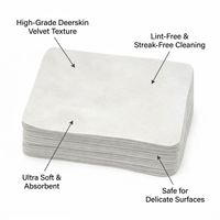 Microfiber Cleaning Cloths for Glasses, Lenses, Screens, Jewelry & Optical Devices - Microfibre Cloths for Delicate, 100 Pack