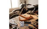 Motorcycle Hand Guards Aluminum Alloy Hand Protectors with Mounting Clamps Universal Handlebar Guard Clamp Kit for Unpaved Terrain