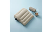 Portable Inflatable Support Pillow Ergonomic Support Pillow Lightweight Backrest Foldable for Travelers