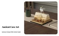 Cultural Souvenir 3D Tear-Away Calendar Creative Gift Paper Carving Art Memo Pad Multi-Functional for Tourists, Living Room, Bedroom, School